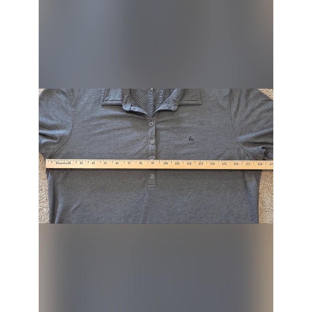 Travis Mathew Women's Featherweight Golf Polo Shirt Gray 1LA005 Size Large - Picture 5 of 14
